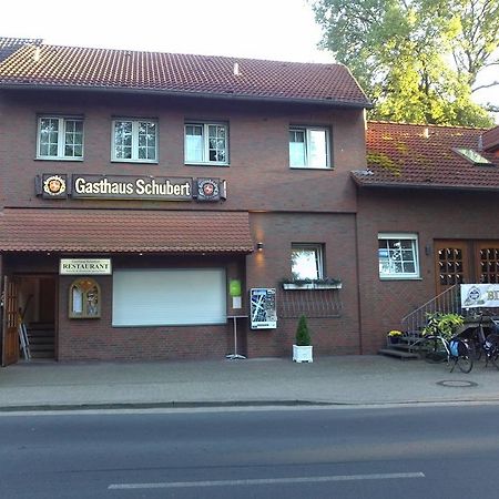 Hotellerie Gasthaus Schubert Garbsen Esterno foto